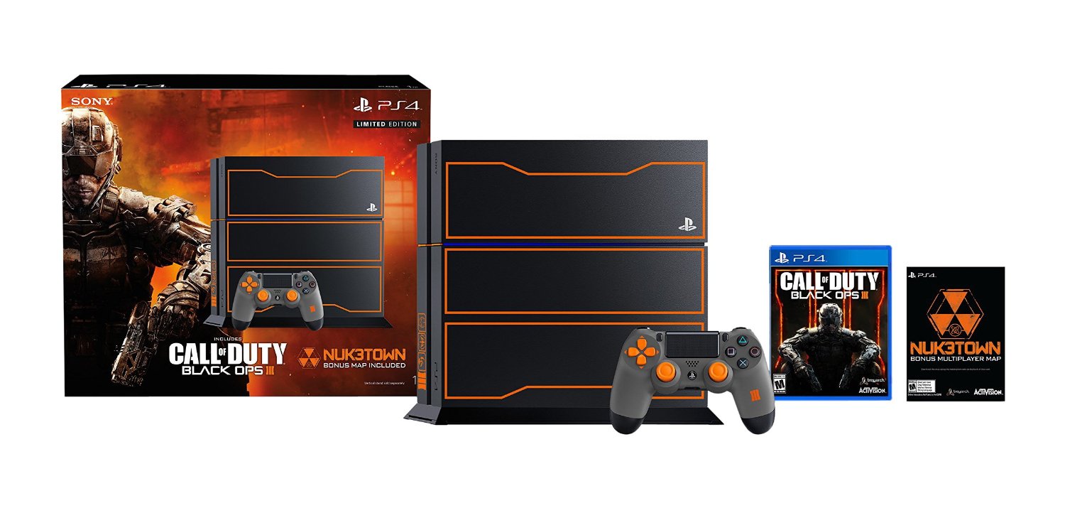 Call of Duty: Black Ops 3 Limited Edition PS4, DualShock 4 and official