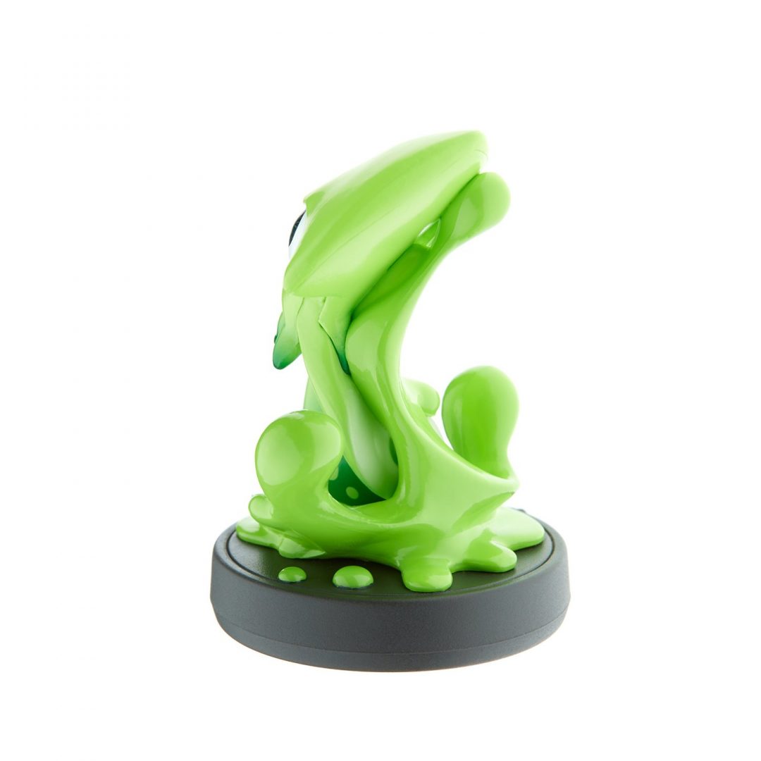 green inkling squid amiibo