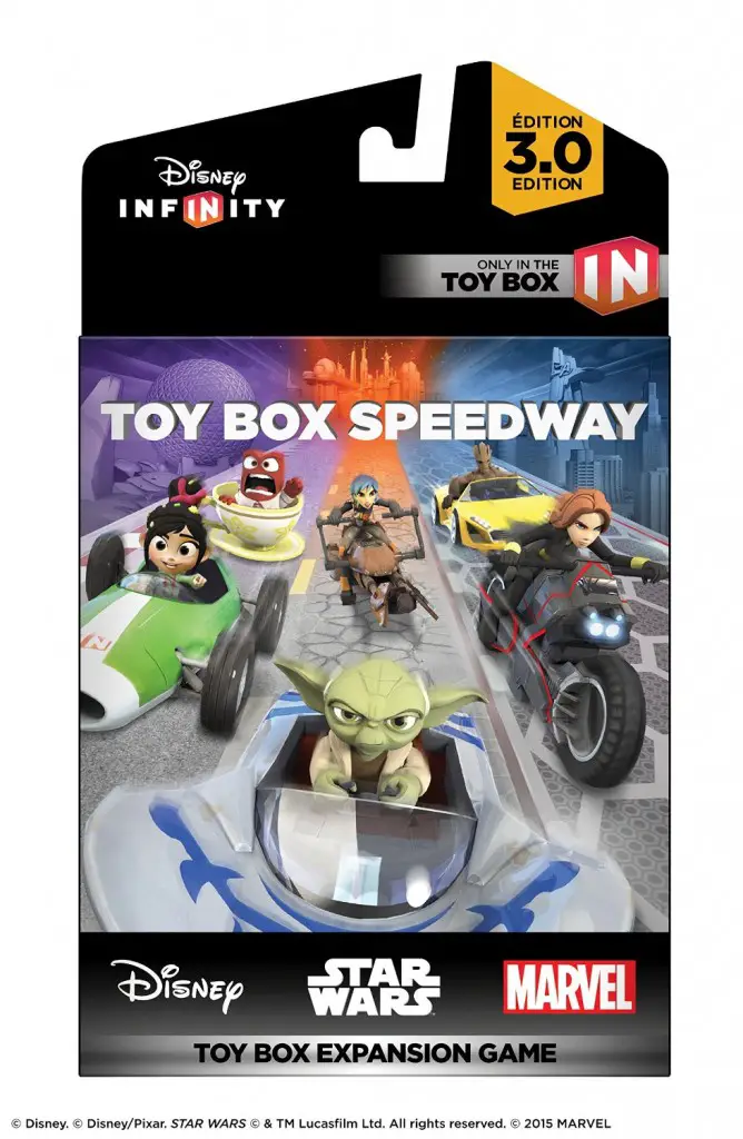 Disney Infinity 3.0 Edition: Toy Box Speedway Expansion Gets An Updated ...