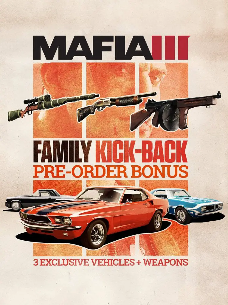 Family Kick-Back DLC pack for Mafia 3