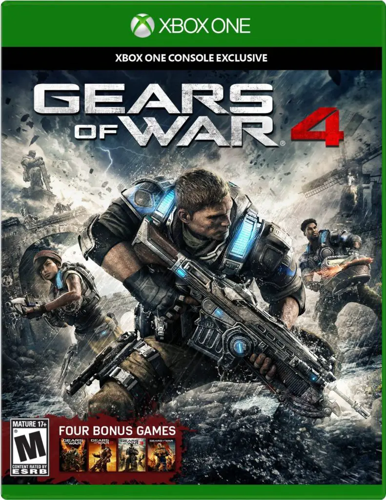 Gears of War 4 box art