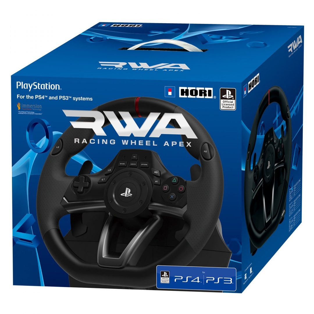 Release date and other details revealed for the Hori PS4, PS3 PC Racing Wheel Apex
