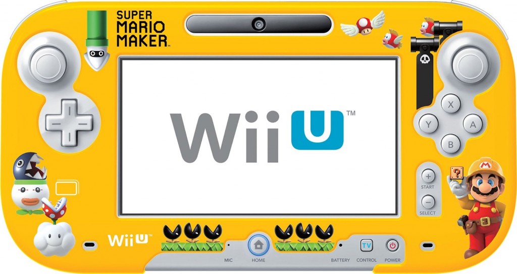 HORI Super Mario Maker GamePad Protector for Nintendo Wii U 1