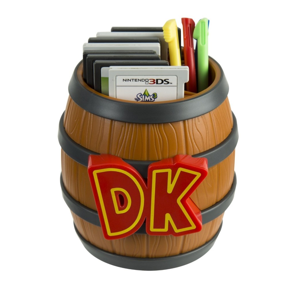 PDP Donkey Kong Barrel Game Card Storage 1