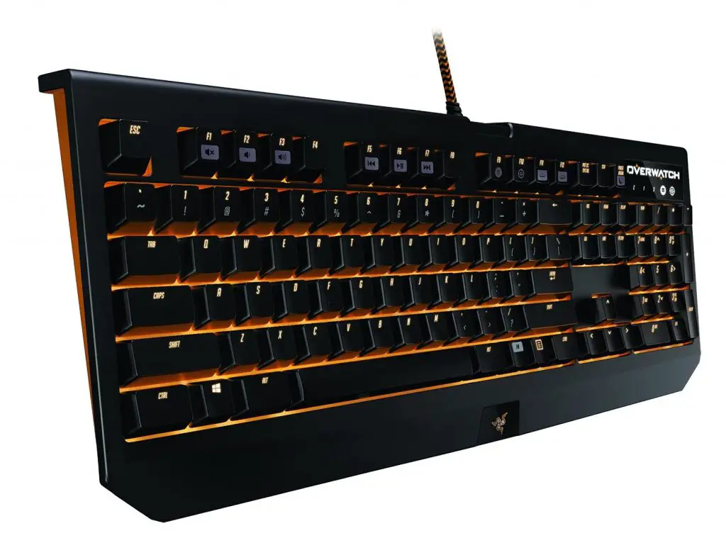 Razer Overwatch BlackWidow Chroma Clicky Mechanical Gaming Keyboard