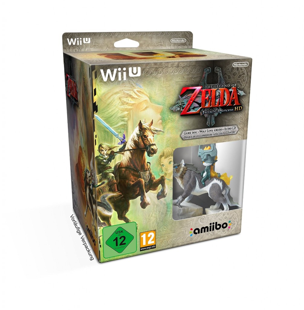 The Legend of Zelda Twilight Princess HD Amiibo Bundle Europe