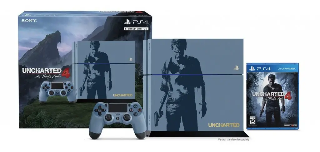 Uncharted 4 PlayStation 4 500GB Console Limited Edition Bundle 1