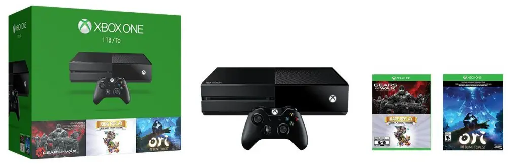 Xbox One 1TB Console 3 Games Holiday Bundle